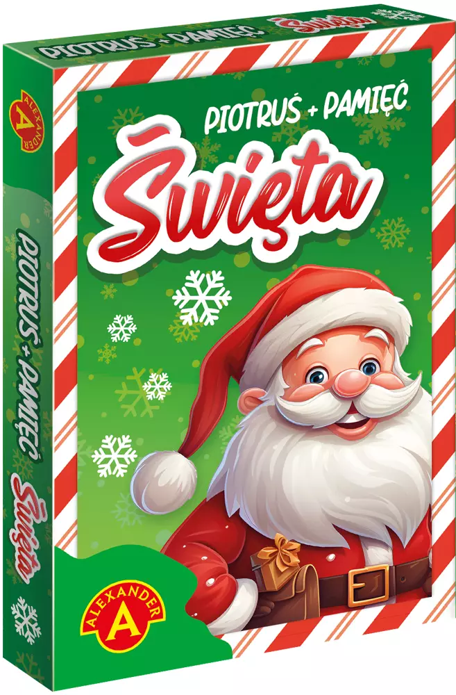 Karty Piotruś/Pamięć. Wersja świąteczna - Gry