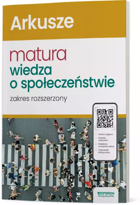 Wiedza o społeczeństwie. Arkusze maturalne. Zakres rozszerzony - Książki