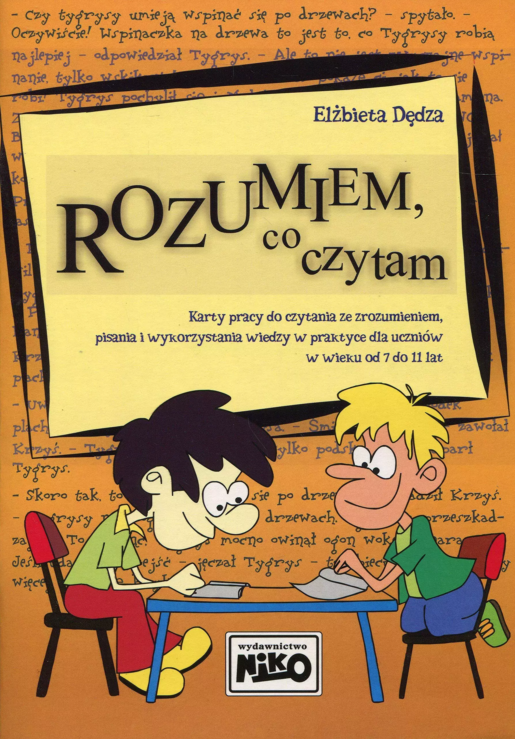 Rozumiem, co czytam. Karty pracy dla uczniów w wieku 7-11 lat - Książki