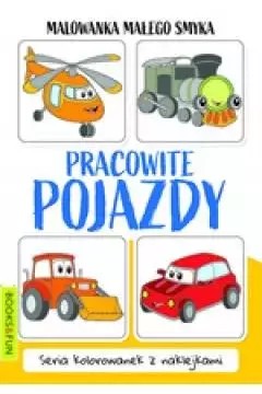 Malowanka Małego Smyka. Pracowite pojazdy - Książki