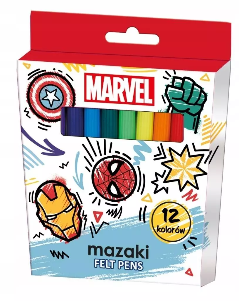 Mazaki Avengers 12 kolorów - Książki