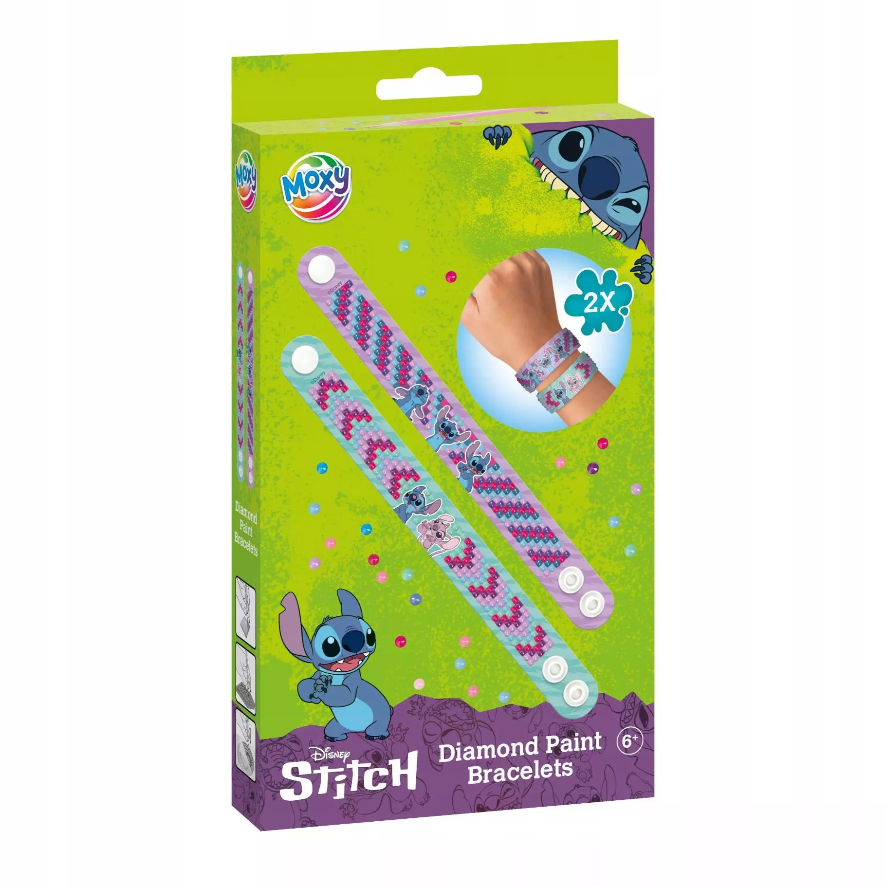 Bransoletki z haftem diamentowym Stitch - Zabawki