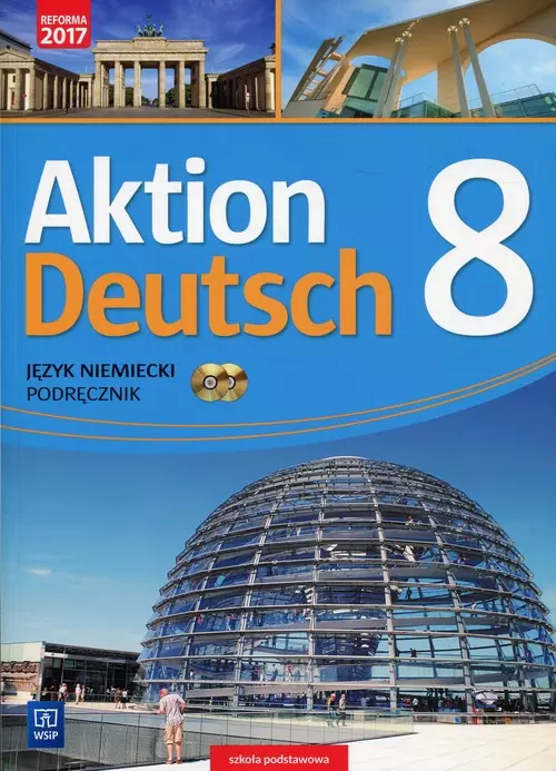 Język niemiecki. Aktion Deutsch. Podręcznik. Klasa 8 + 2 CD - Książki