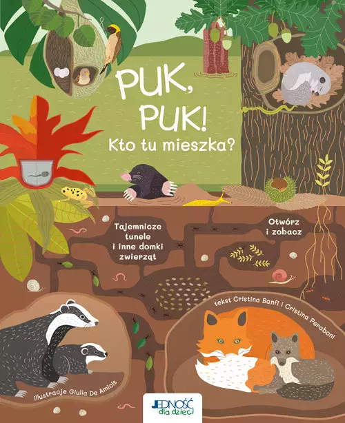 Puk puk! Kto tu mieszka? - Książki