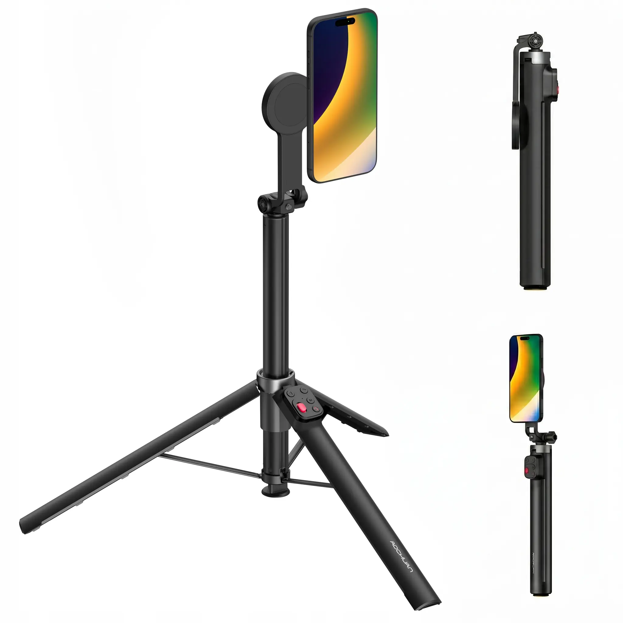 Gimbal AOCHUAN K1L-C (czarny) - Elektronika i akcesoria