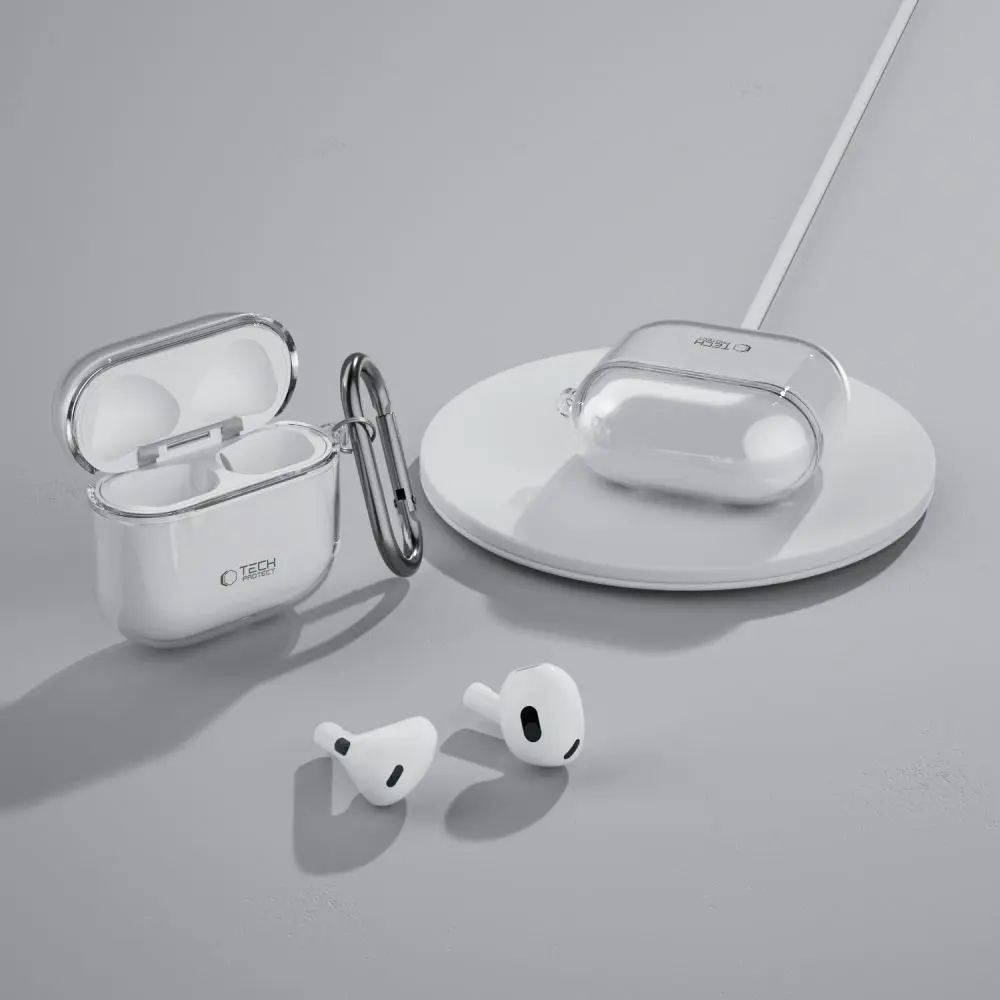 Tech-Protect Flexair Apple AirPods 4 Clear - Elektronika i akcesoria