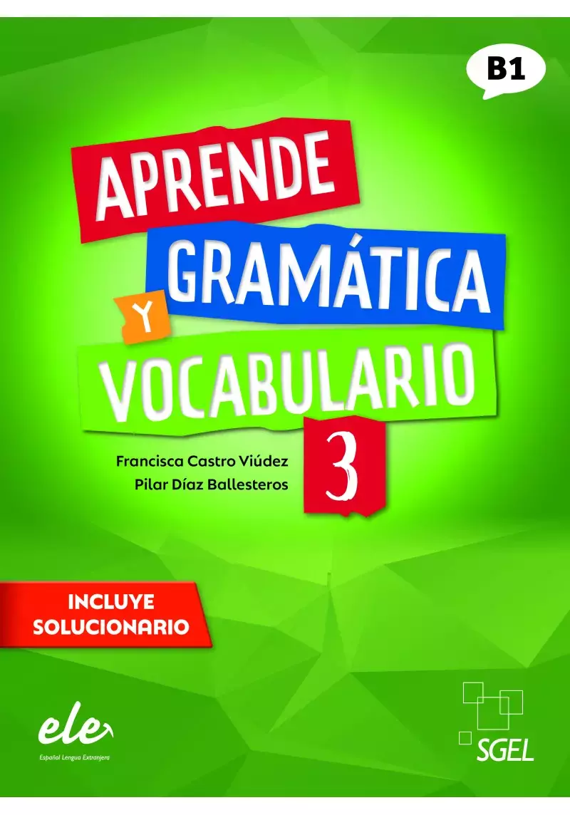 Aprende Gramatica y vocabulario 3 (B1) ed. 2022 - Książki