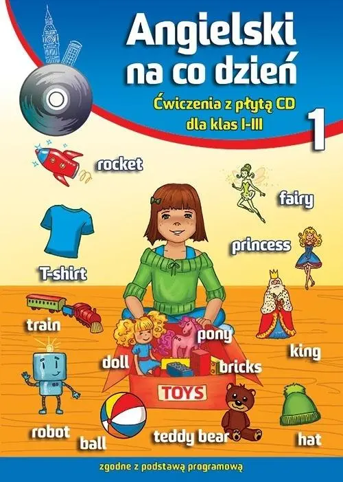 Angielski na co dzień 1 ćw kl. 1-3 SP + CD - Książki