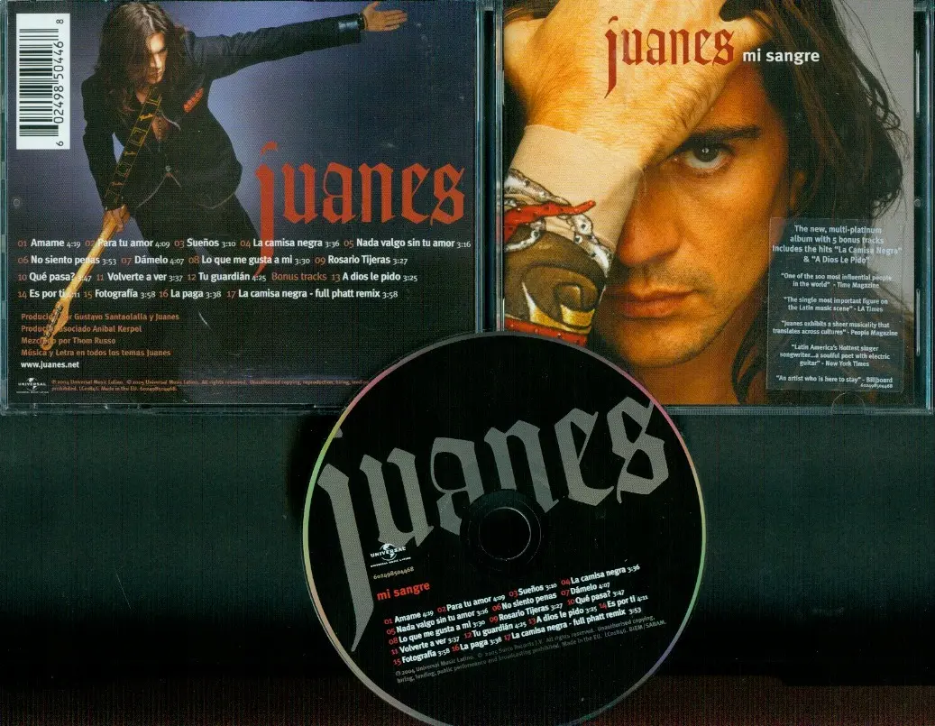 MI SANGRE, CD - Muzyka