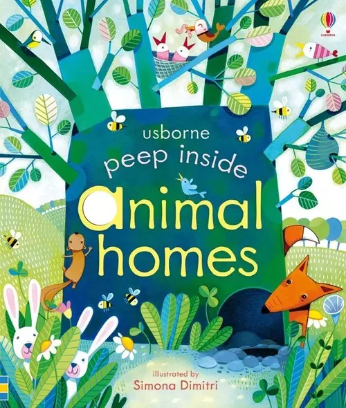 Peep inside animal homes - Książki