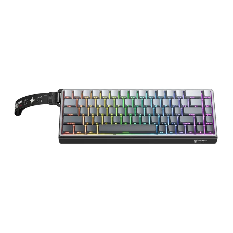 Klawiatura mechaniczna ONIKUMA G69 QWERTY (czarna) - Elektronika i akcesoria