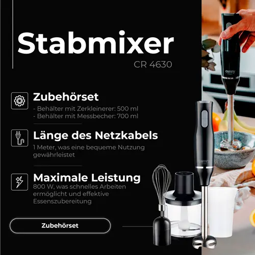 Blender ręczny - zestaw - Elektronika i akcesoria