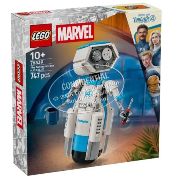 LEGO(R) SUPER HEROES 76339 The Fantastic Four HERBIE - Zabawki