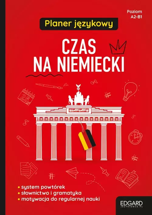 Planer językowy. Czas na niemiecki - Książki