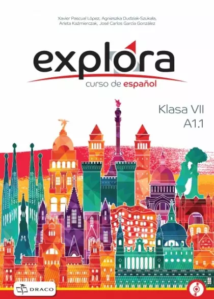 Explora 1. Curso de espanol. Podręcznik klasa 7 + CD - Książki