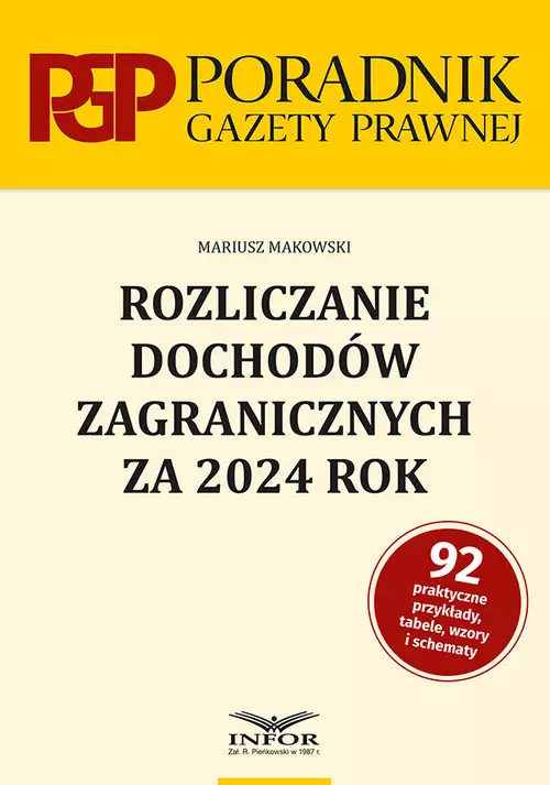 Rozliczanie dochodów zagranicznych za 2024 r. - Książki