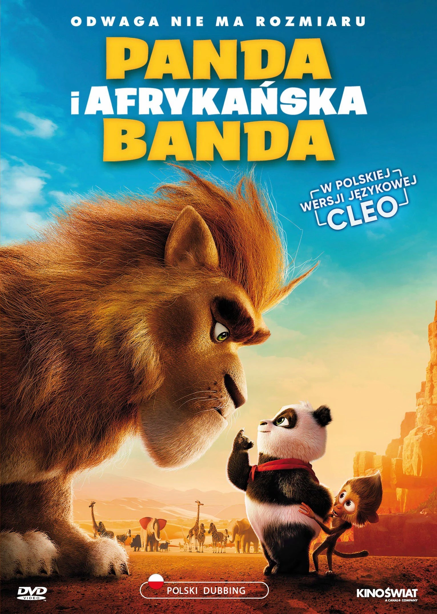 Panda i afrykańska banda, płyta DVD - Filmy