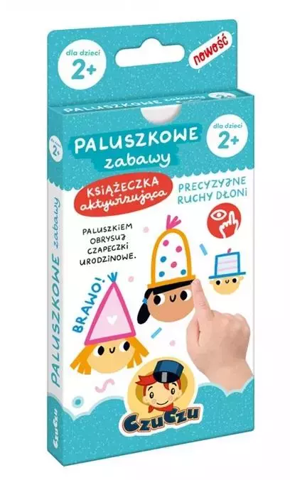 CzuCzu. Paluszkowe zabawy 2+ - Książki