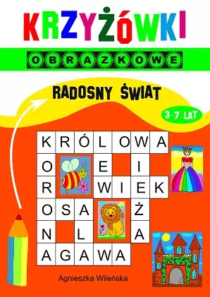 Krzyżówki obrazkowe. Radosny świat, 3-7 lat - Książki