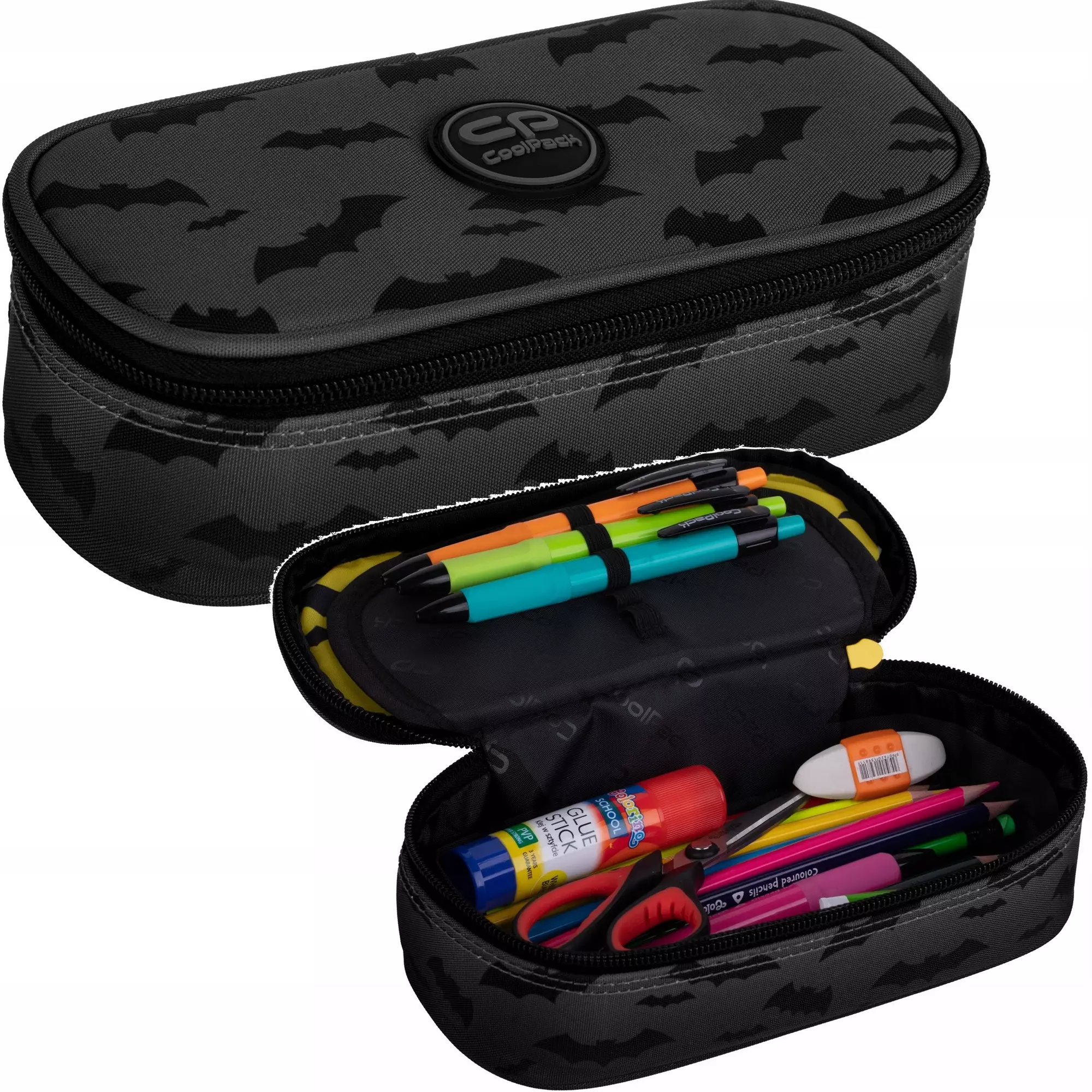 Piórnik owalny Coolpack campus darker night - Papiernicze i szkolne