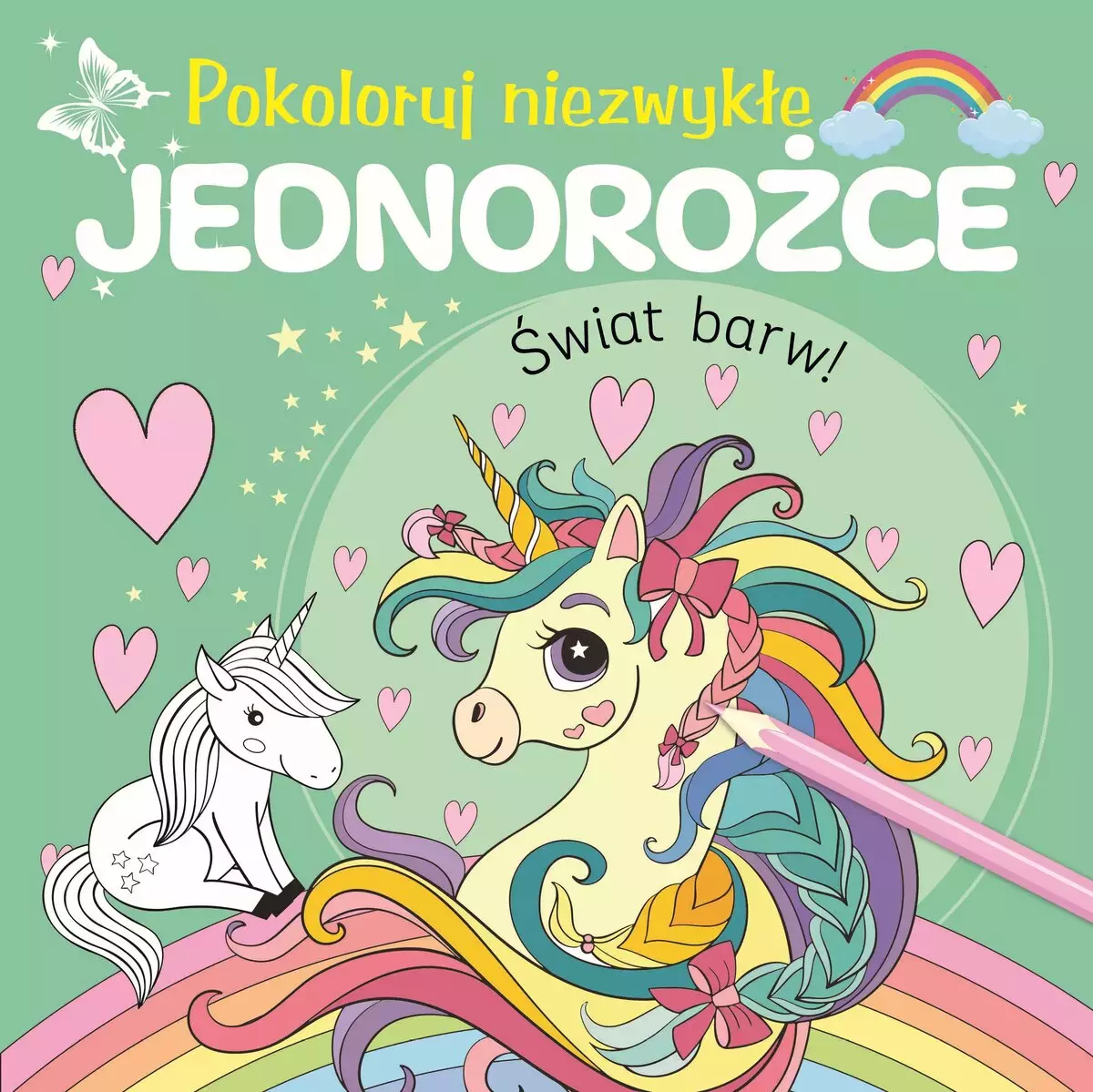 Pokoloruj niezwykłe jednorożce - Książki
