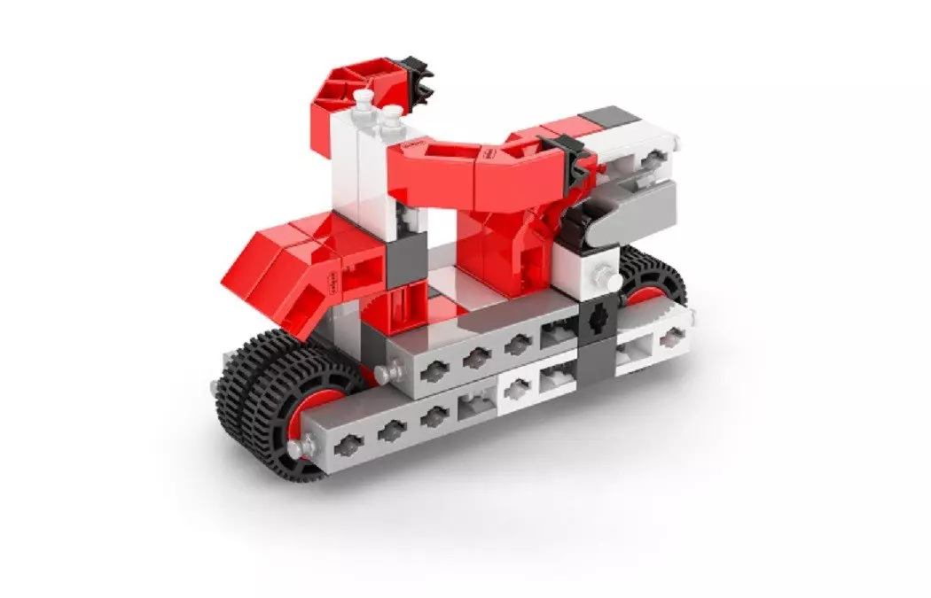 Inventor. Zestaw klocków konstrukcyjnych 8w1 - motocykle - Zabawki