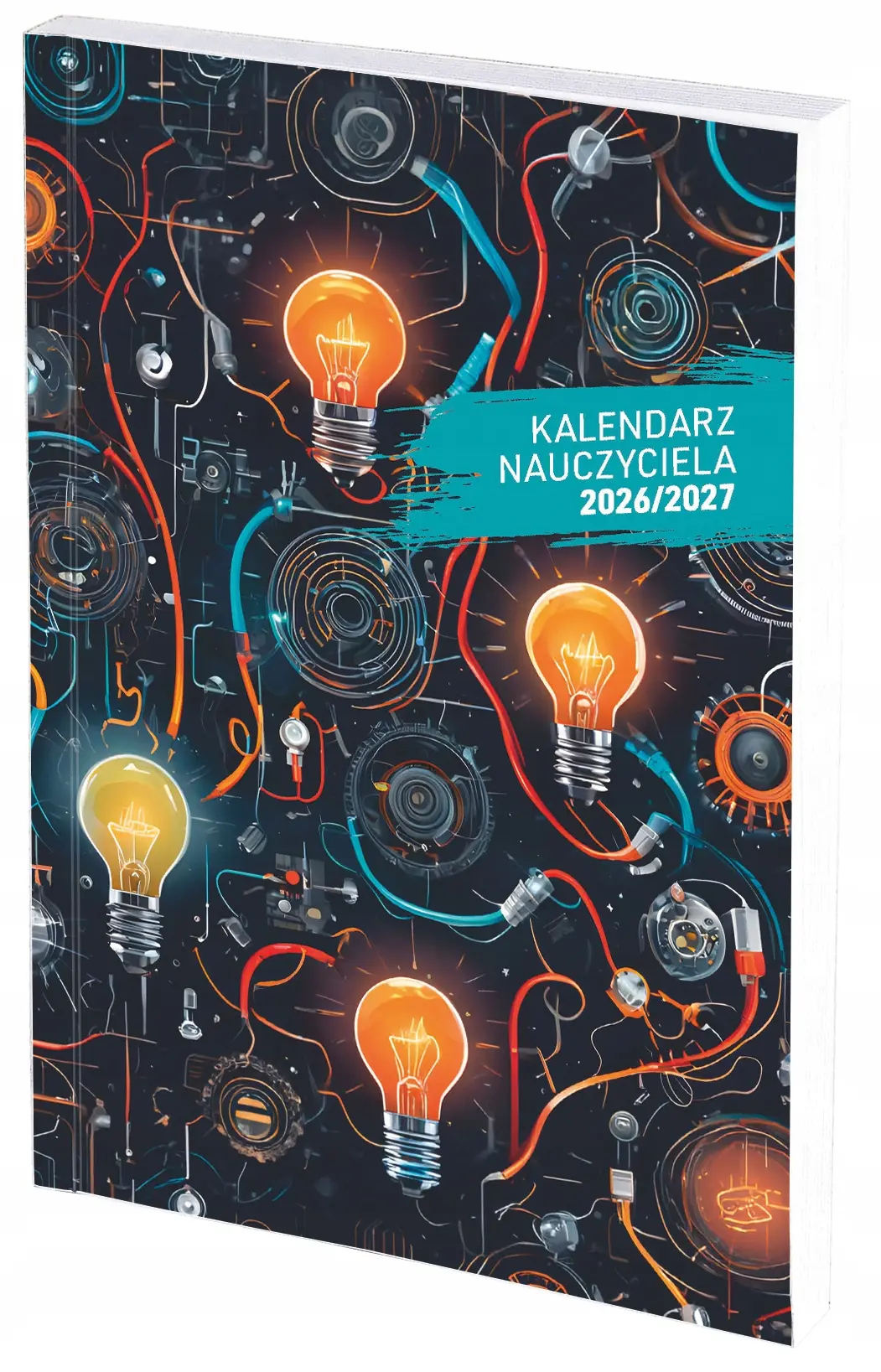 Kalendarz nauczyciela 2026/2027 B5 tygodniowy PCV Energia - Książki