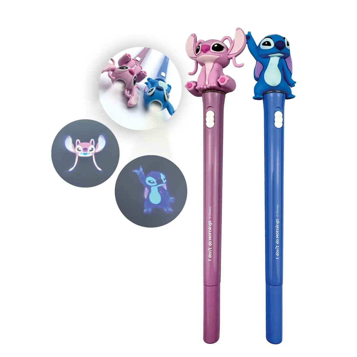 Długopis Stitch z projektorem wkład niebieski 0,5mm Beniamin (62127) - Papiernicze i szkolne