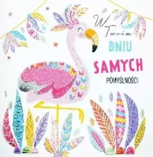 Karnet KW TŁ Flamingi - Papiernicze i szkolne