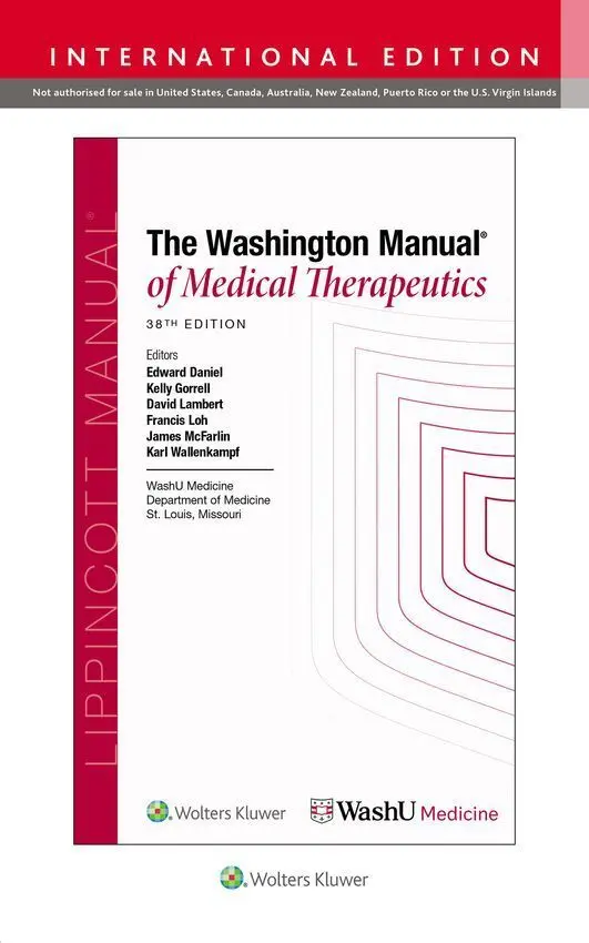 Washington Manual of Medical Therapeutics, International Edition - Książki