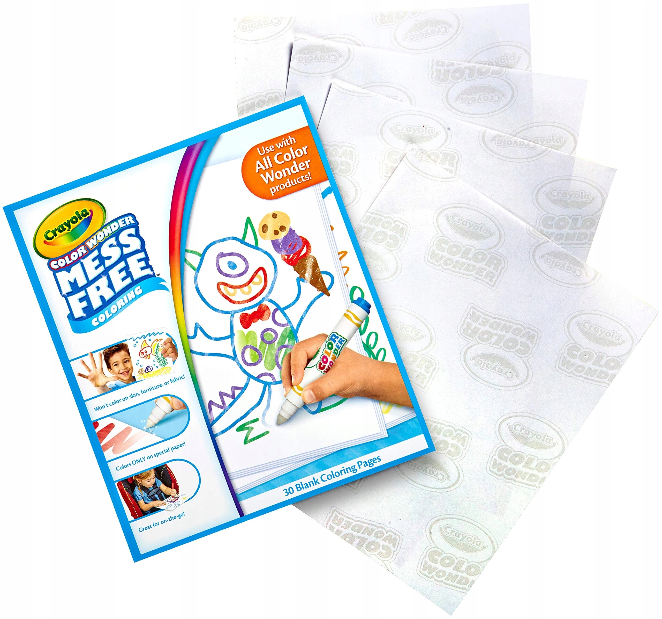 Zakreślacz biały Crayola 1 szt. - Papiernicze i szkolne