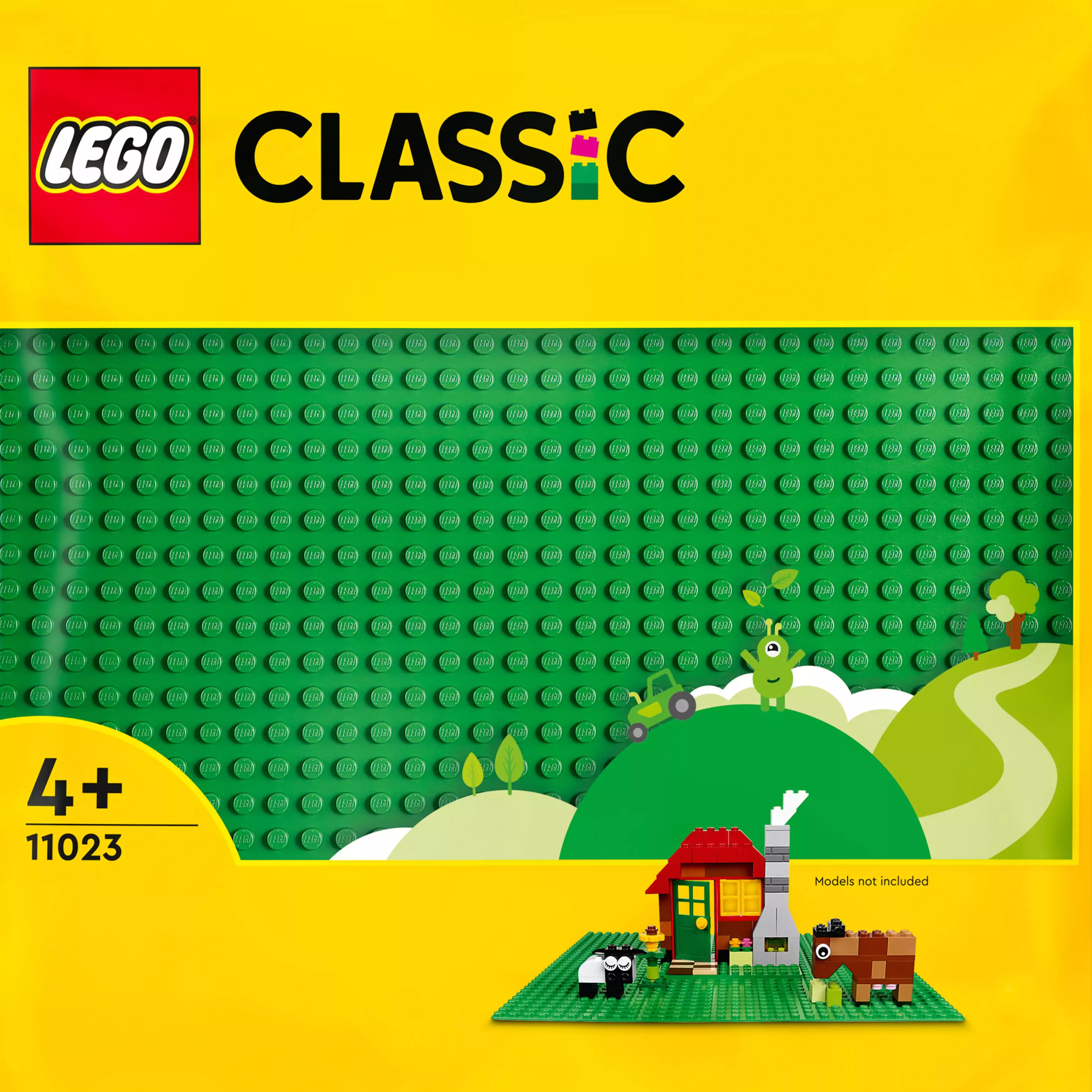 LEGO Classic Zielona płytka konstrukcyjna 11023 - Zabawki