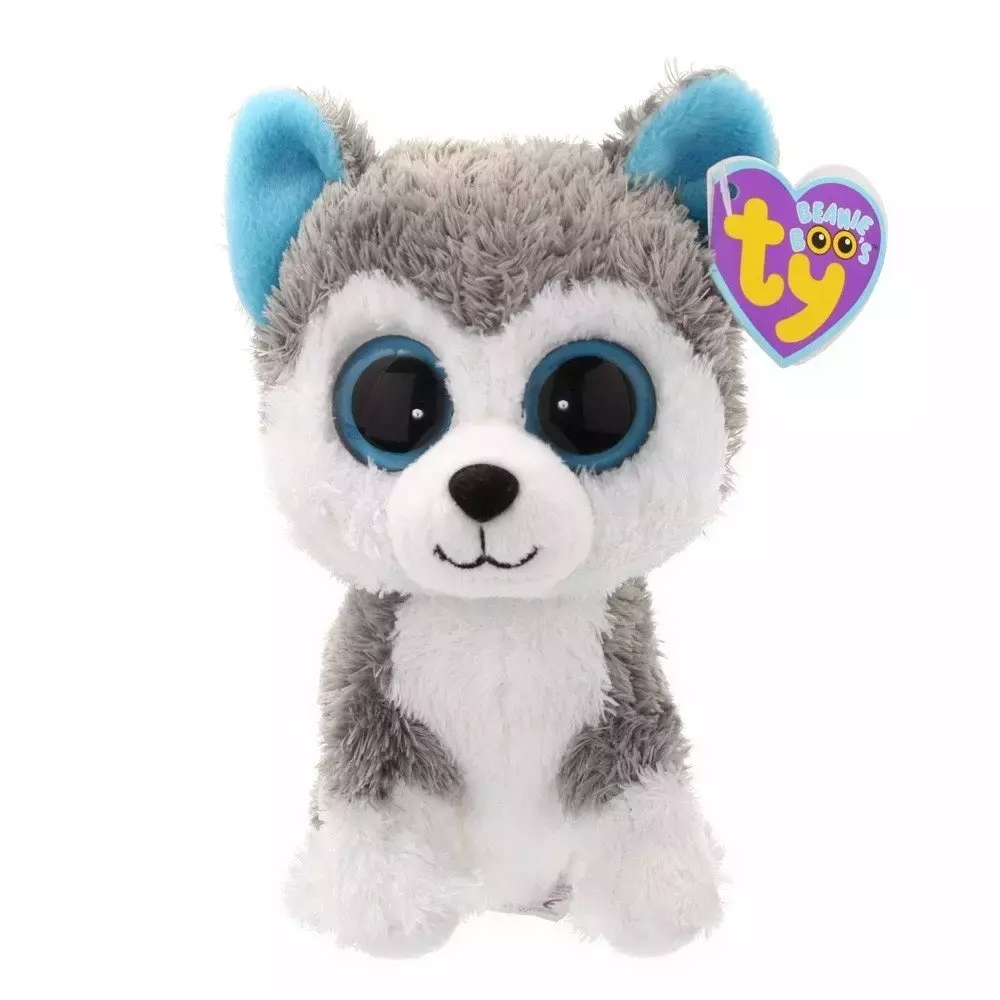 Ty Beanie Boos. Pies Slush, 15 cm - Zabawki