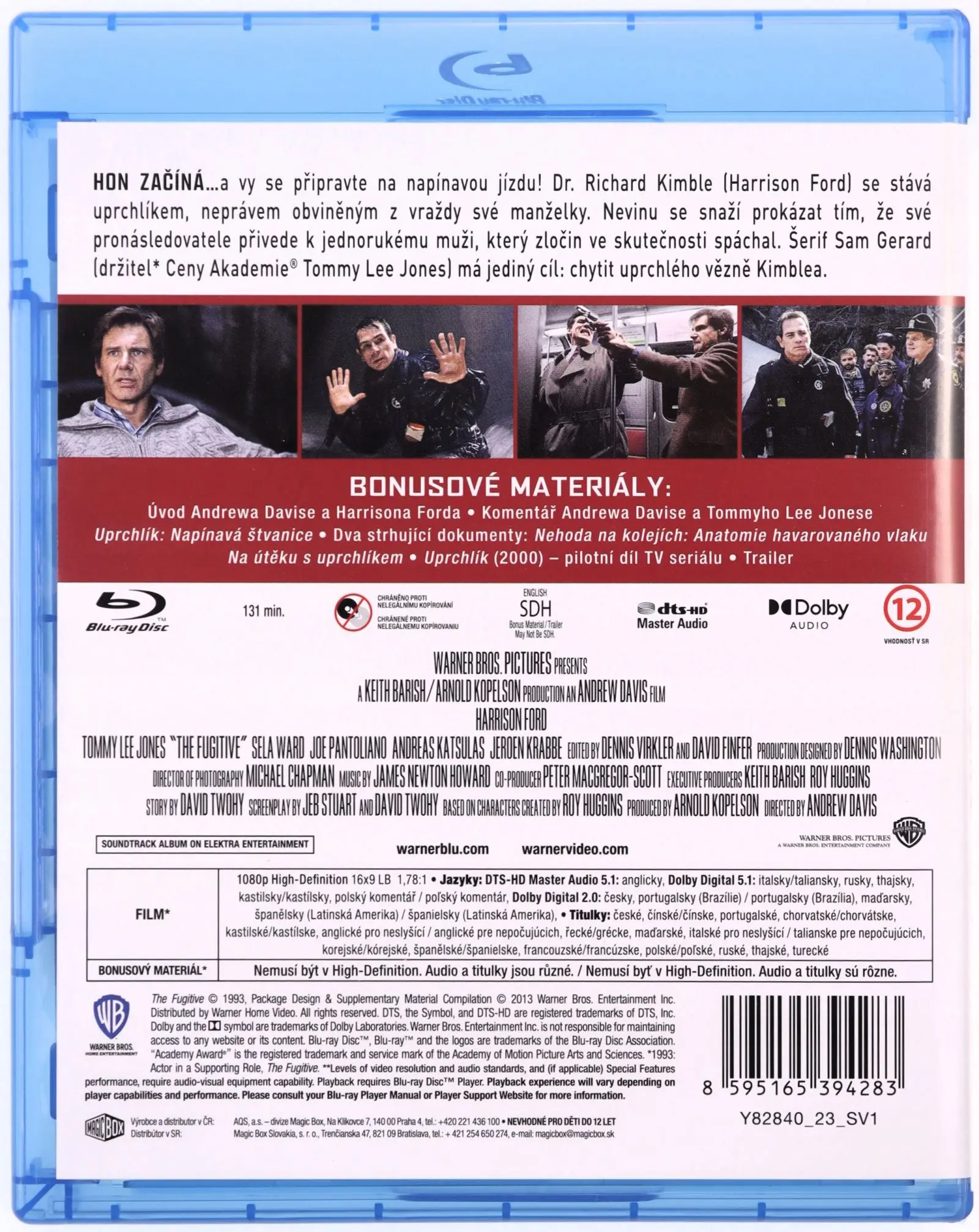 Ścigany, płyta Blu-ray - Filmy