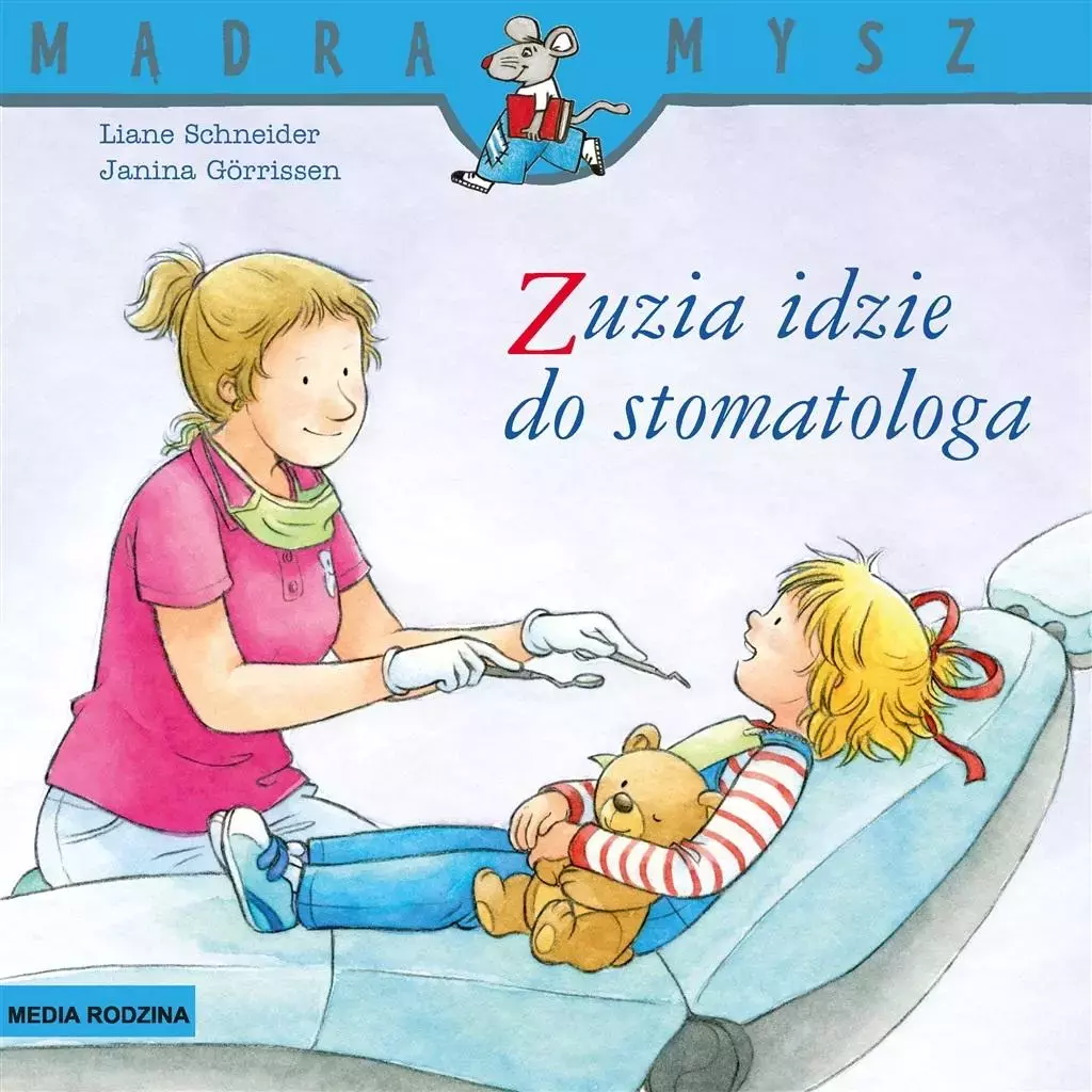 Mądra Mysz. Zuzia idzie do stomatologa w.2024 - Książki