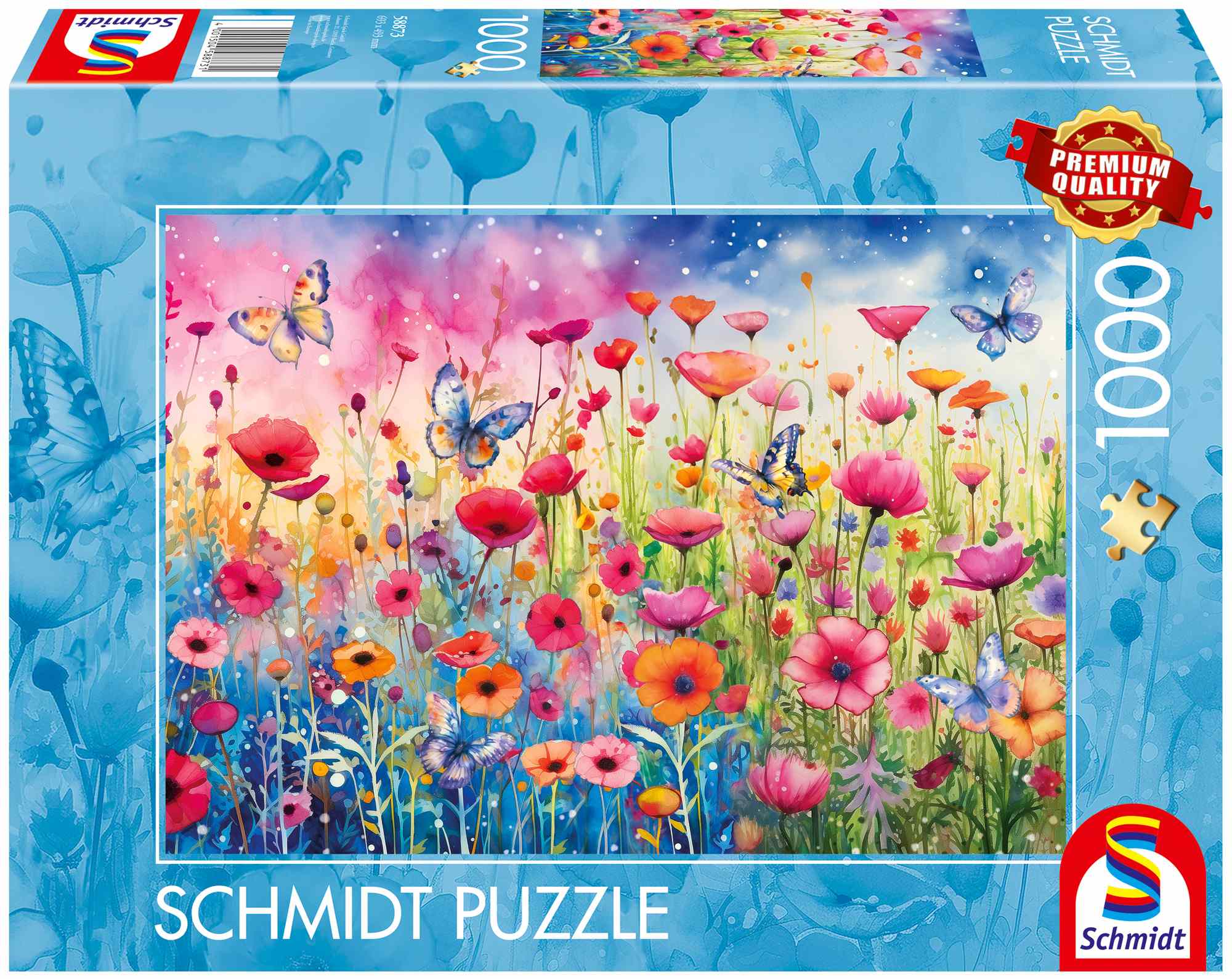 Puzzle 1000 PQ Makowe Pole 113680 - Puzzle