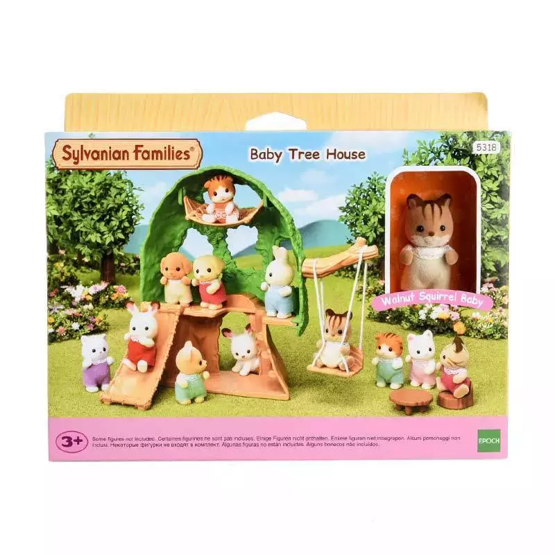 Sylvanian Families. Przedszkolny domek na drzewie - Zabawki