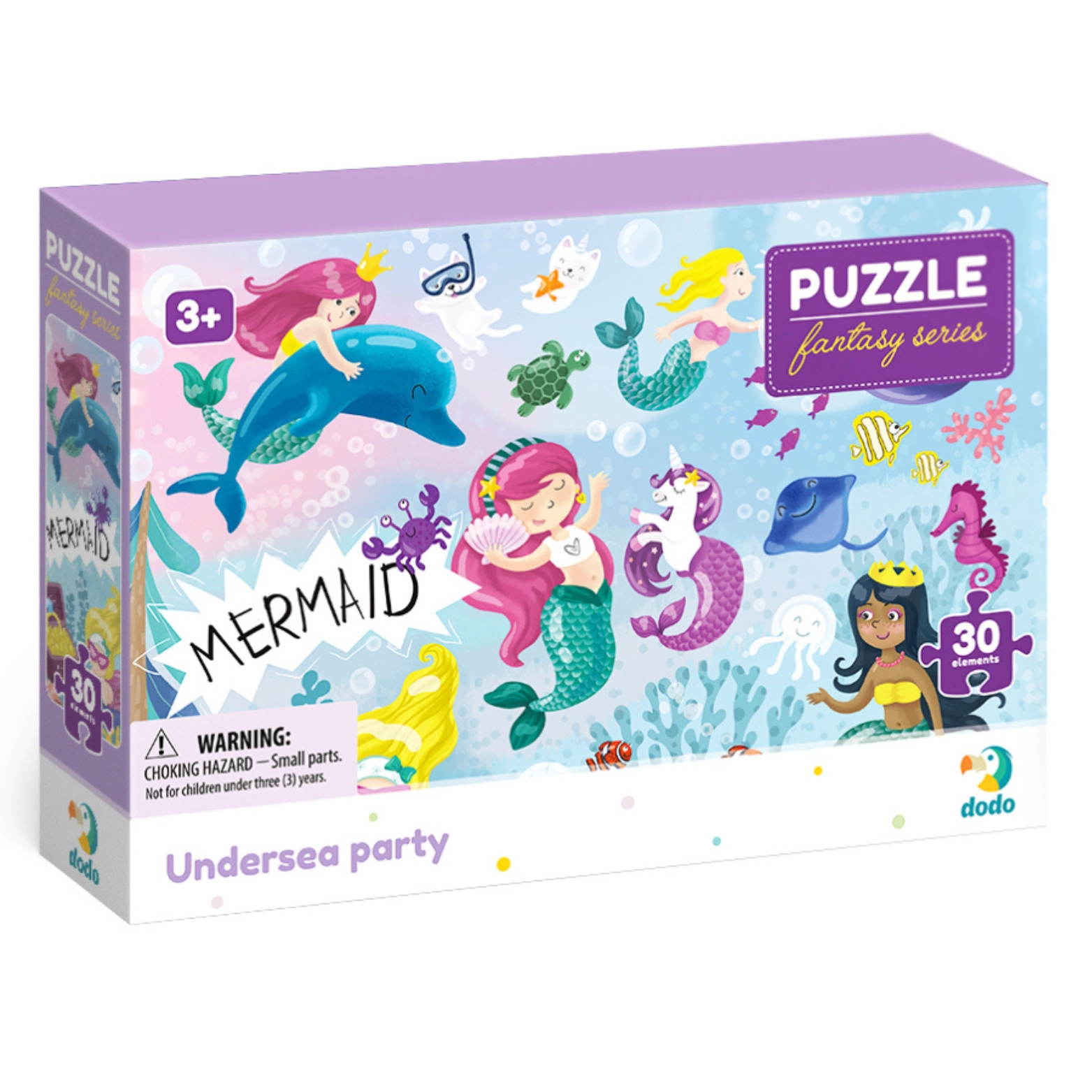 Puzzle 30 elementów. Podwodna zabawa - Puzzle