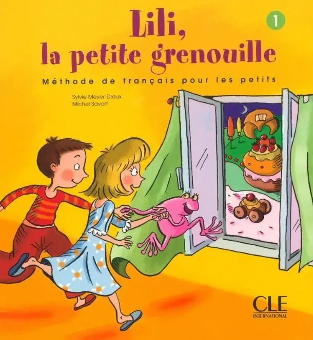 Lili la petite grenouille 1 podręcznik - Książki