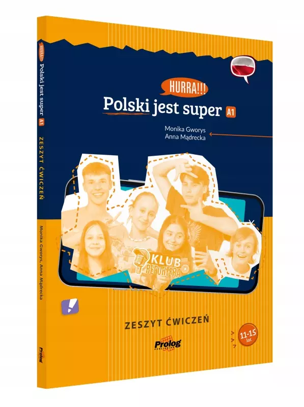 Hurra!!! Polski jest super. Zeszyt ćwiczeń. Poziom A1 - Książki