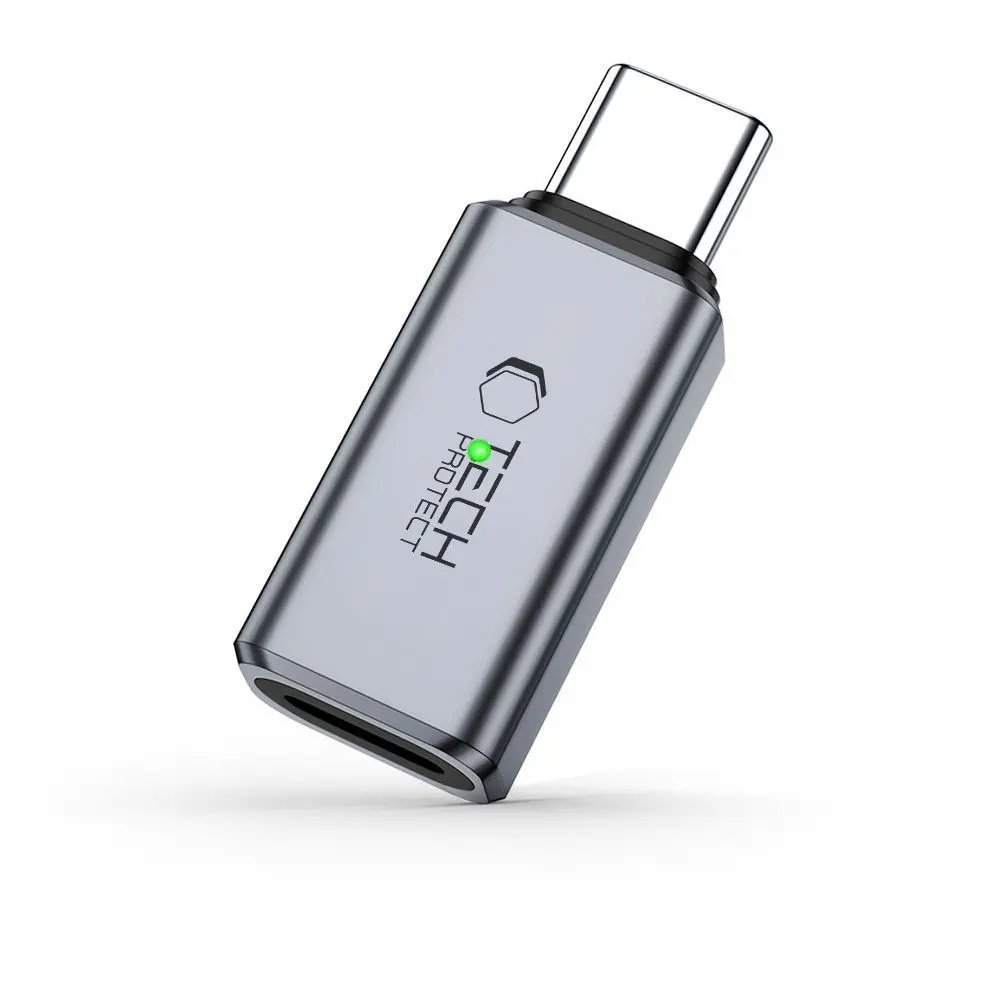 Tech-Protect Ultraboost Audio Adapter Type-C To Lightning Grey - Elektronika i akcesoria