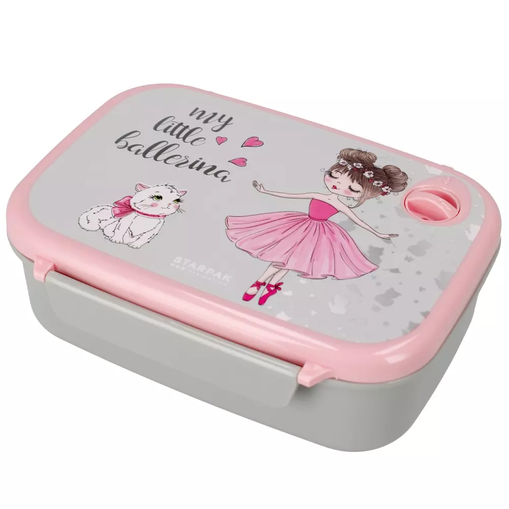 PudeŁko Śniadaniowe Balerina Pastel Starpak 486125 - Papiernicze