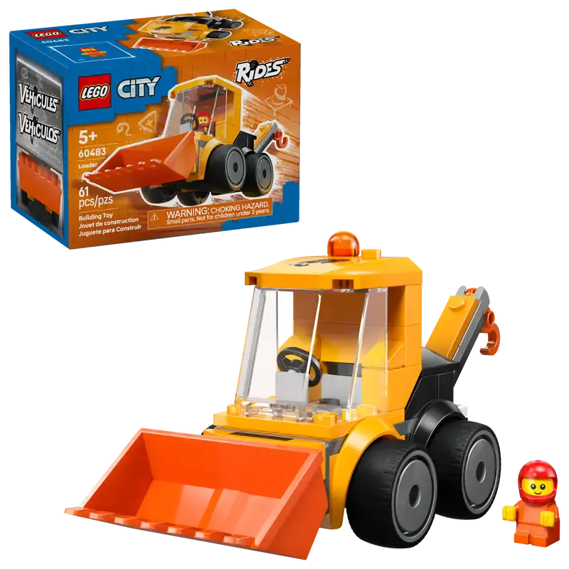 LEGO City Pojazdy - Ładowarka kołowa 60483 - Zabawki