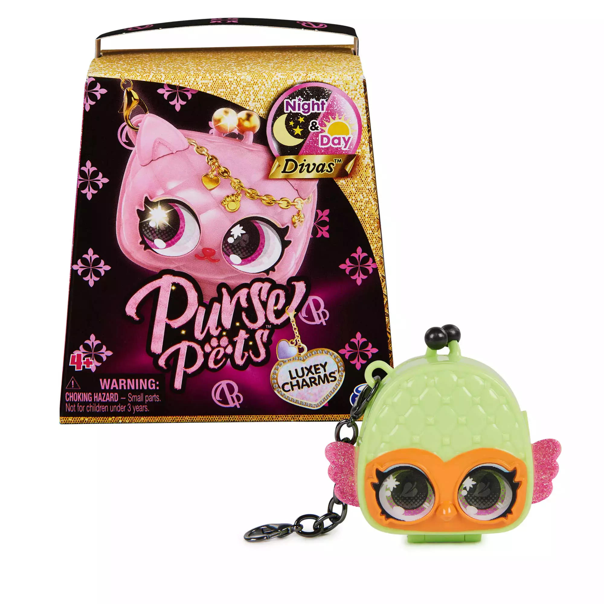 Purse Pets Luxey Charms Night & Day Divas zawieszka niespodzianka do torebki - Zabawki