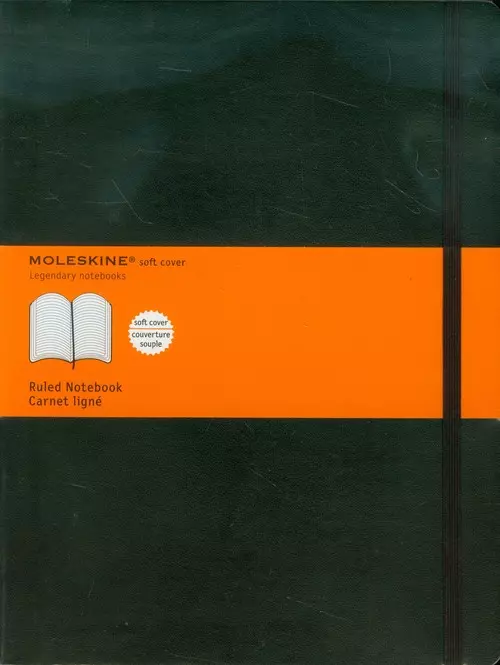 Notes wielki Moleskine w linie - Książki