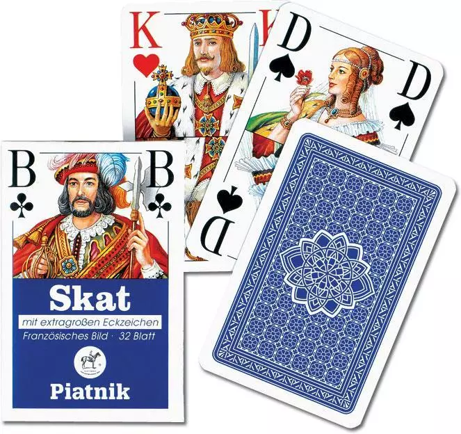 Karty skat 1 "Skat (talia od siódemek)" PIATNIK - Gry