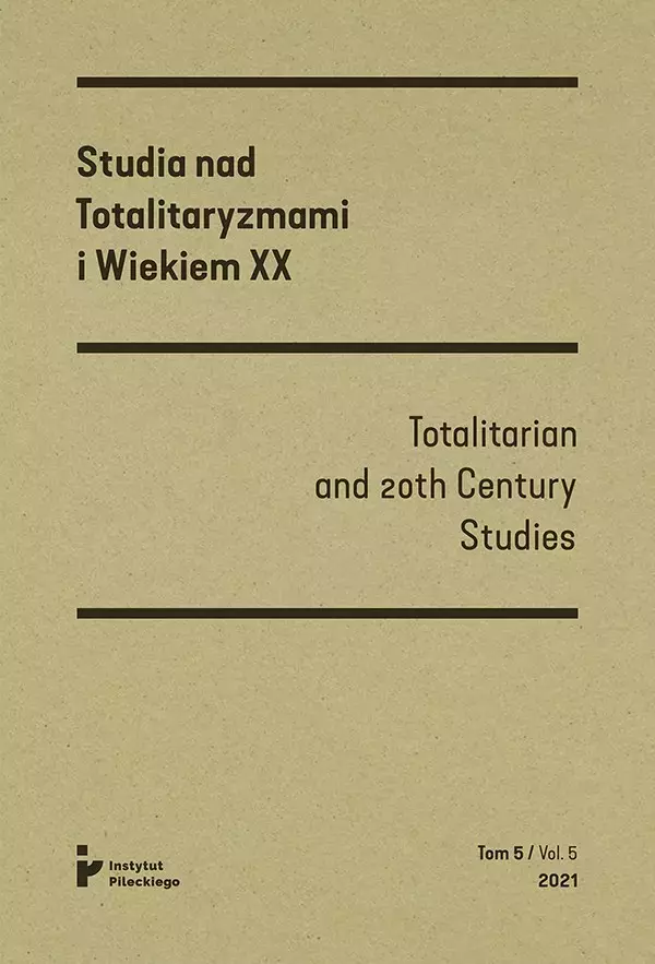 Studia nad totalitaryzmami i wiekiem XX. Nr 5/2021 - Książki