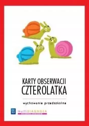 Karty obserwacji czterolatka - Książki
