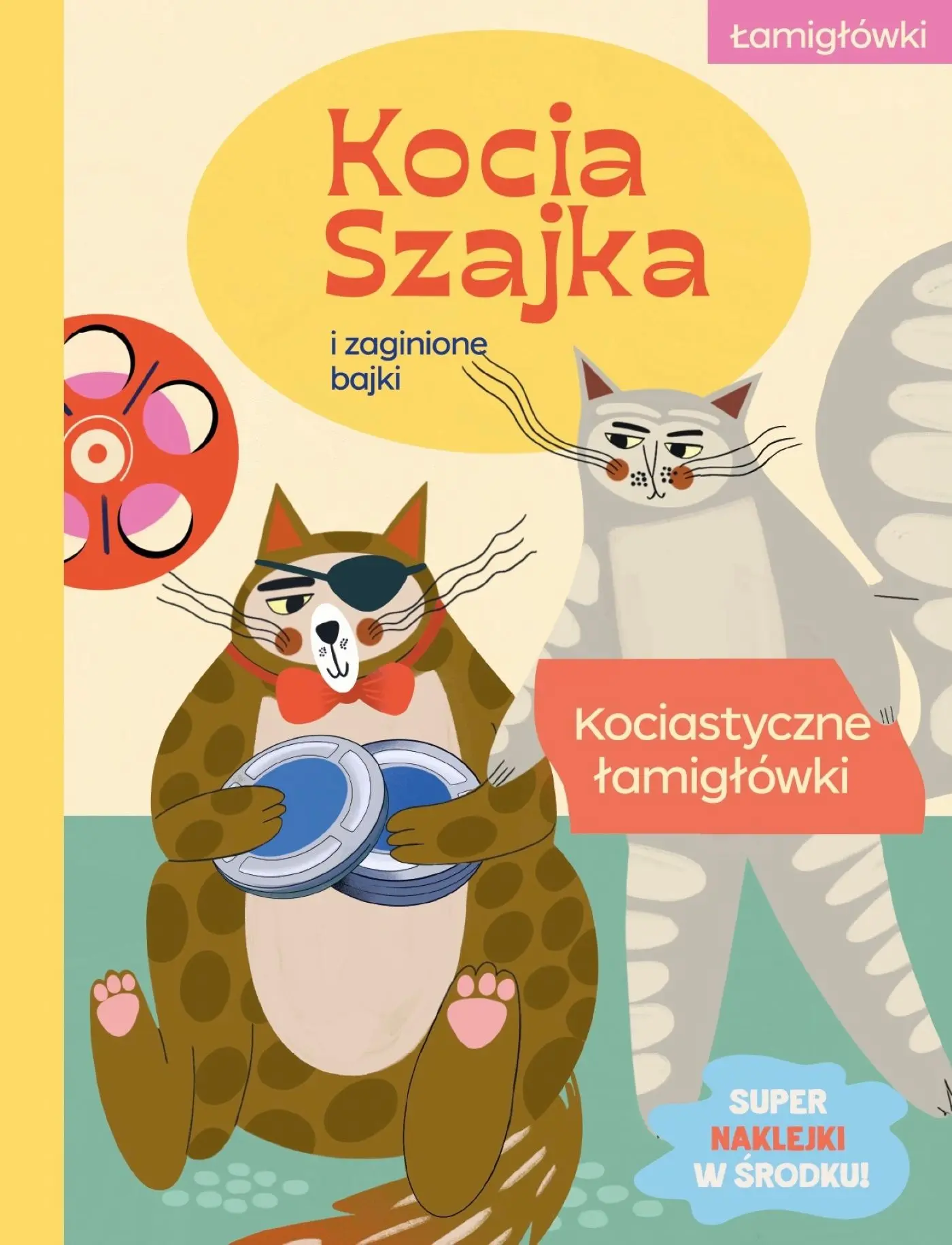 Kocia Szajka i zaginione bajki. Kociastyczne łamigłówki - Książki