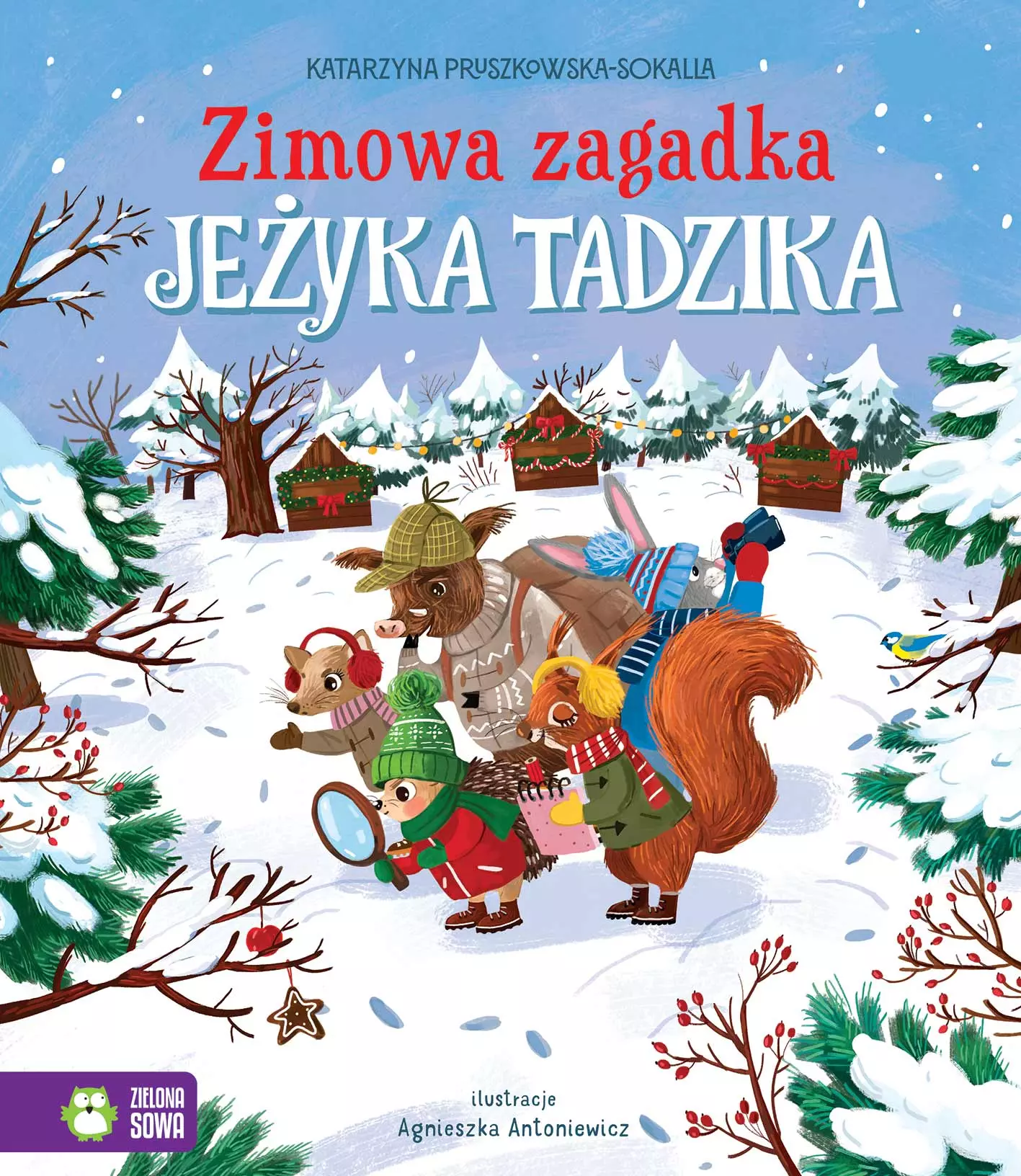 Zimowa zagadka jeżyka Tadzika - Książki